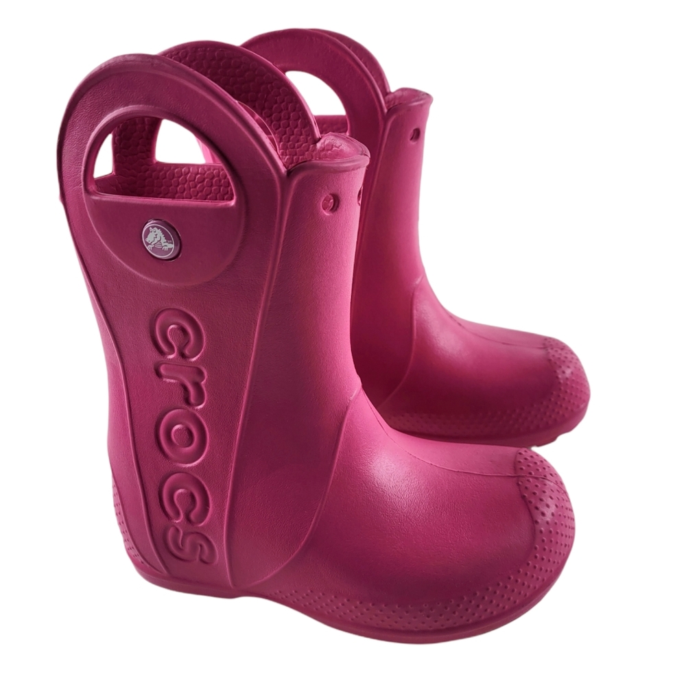 Crocs Rain Boots Pink